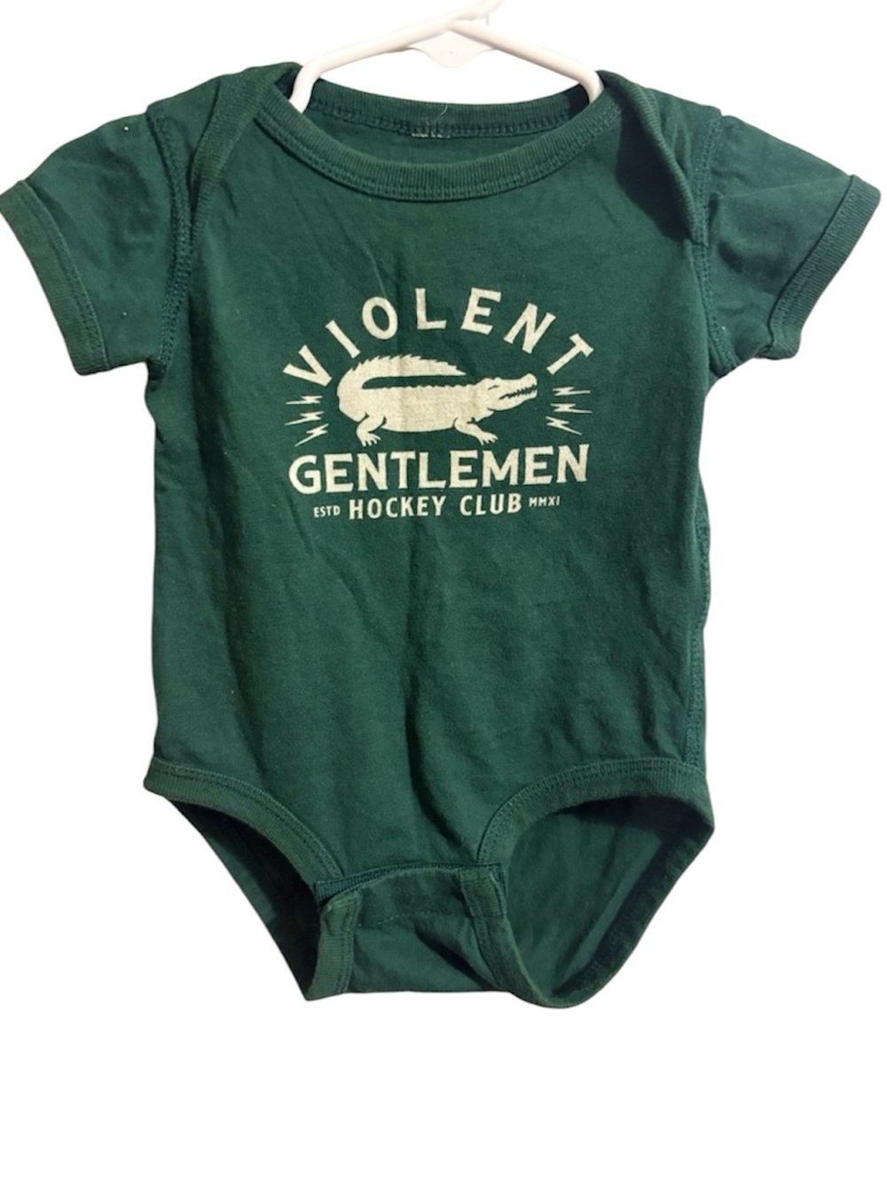 Violent Gentlemen Hockey Club Baby Body Suit